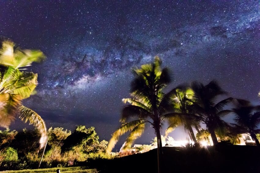 South Pacific stars at the Dreamview Villas, Fiji.