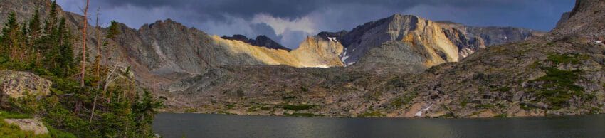 Birthday Lakes, Wyoming also called Pouch Lakes