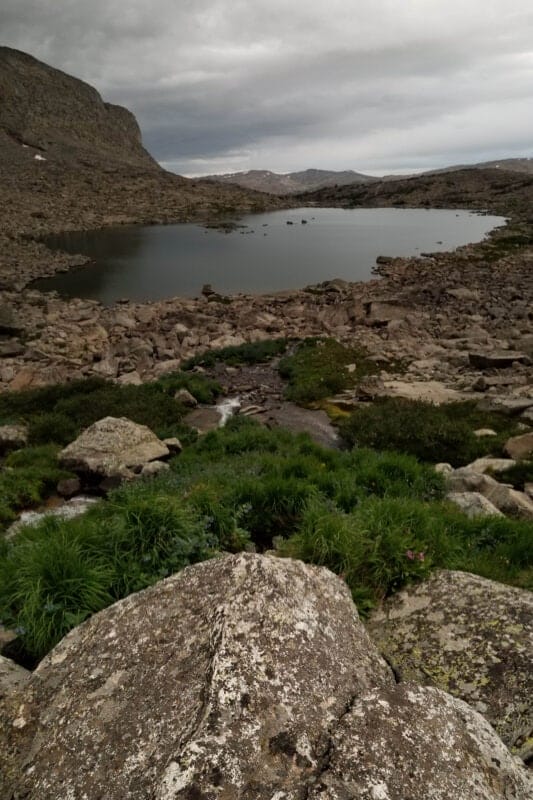 Birthday Lakes, Wyoming also called Pouch Lakes