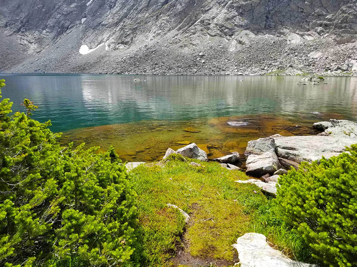 Crater Lakes, Wyoming in the Cloud Peak Wilderness in the Bighorn Mountains