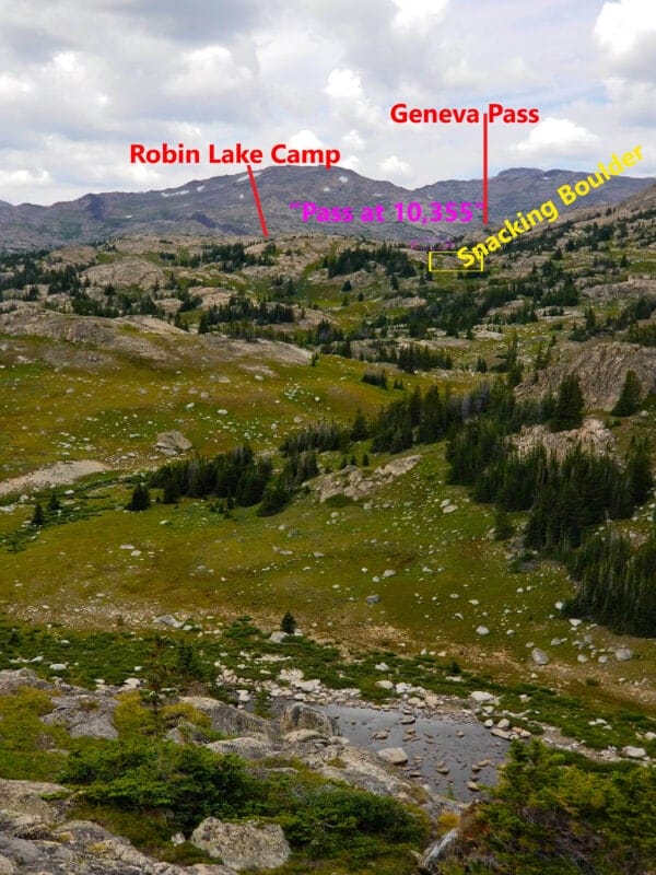 Birthday Lakes, Wyoming