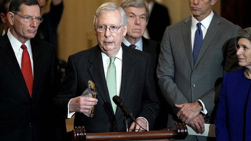 mitch mcconnell holding turtle
