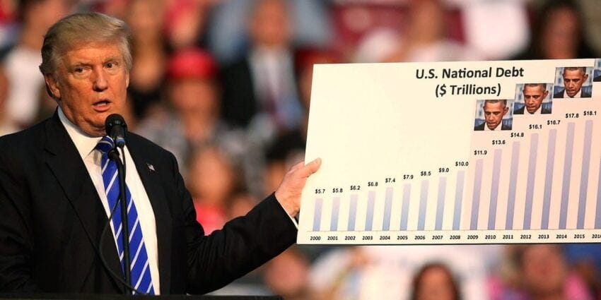 trump king of debt