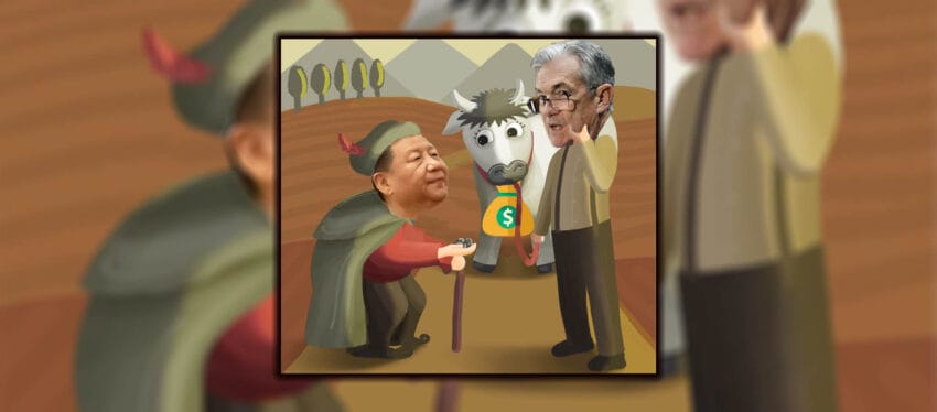 Trump xi Jinping Jpow Jerome Powell MMT