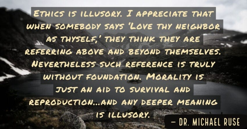 dr michael ruse quote