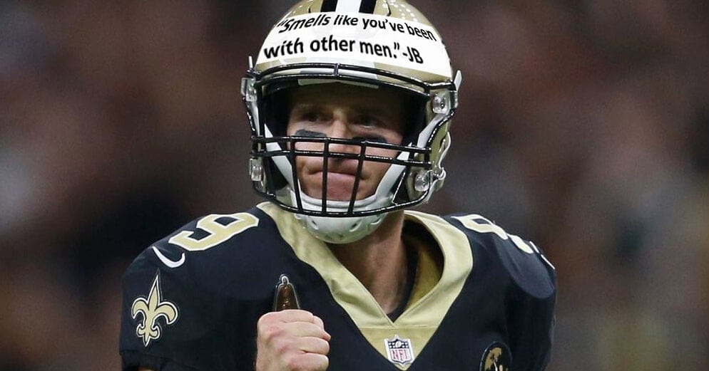 Drew brees hot sale helmet